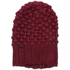 NWT | LOLE Mujer&apos;s Popcorn Slouch Beanie One Size | Rumba Red 675788656390 eb-25055581